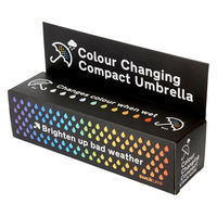 アントレックス 折りたたみ傘 雨傘 SUCK UK カラーチェンジアンブレラ ドロップ ミニ 55cm 490244 1個（直送品）