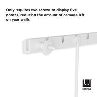 アントレックス umbra フォトフレーム イグジビット ホワイト 396309 1個（直送品）