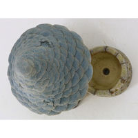 東洋石創 プランター グリーンポット 植木鉢 多肉植物 円錐屋根 ハウスD 459002 1個（直送品）