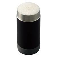 トレードワークス ペットボトルホルダー 640ml zalatto ボトルホールドサーモタンブラー ステンレス ブラック 364034 1個（直送品）