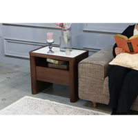 【軒先渡し】東馬 UPビオランテ サイドテーブル 幅600×奥行400×高さ525mm 1台（直送品）