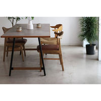 【軒先渡し】東馬 テルム ダイニングテーブル天板 180 幅1800×奥行800×高さ25mm BK/WN 1台（直送品）