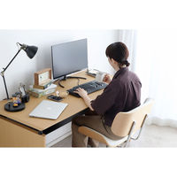 【軒先渡し】東馬 キャンパス デスク 幅1300×奥行650×高さ720mm NA 1台（直送品）