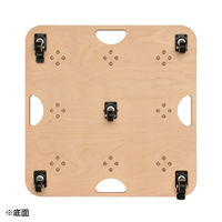 友屋 イベント用品 メディアストックスタンド(2インチ)9本キャスター 63004-01 1ケース(1個)（直送品）