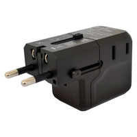 カシムラ 海外用マルチ変換プラグ USBA+C PD20W WP-113M 1個（直送品）