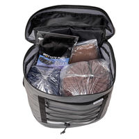 ガマカ工業 MOTTETE PLUS 寝具メーカーが考えた 防災リュック 宿泊5点セット ブラック 6300087690 1S(1S)（直送品）