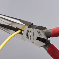 ロブテックス 先端横曲がりラジオペンチ　ＪーＣＲＡＦＴ　グリップアダプター付　Ｊ150ＲＢＧ J150RBG 1丁