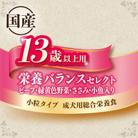 グランデリ カリカリ仕立て 13歳以上栄養バランス 1.55kg（小分けパック4袋）1袋 国産 ドッグフード ユニ・チャーム