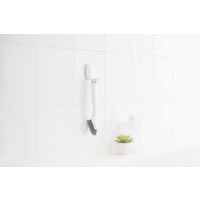 掃除の達人 浴室チョコッと洗い ピンセット付き 排水口 蛇口まわり 掃除用ブラシ ホワイト 1個 マーナ