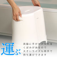 ユノア（YUNOA） 風呂いす 風呂椅子 高さ35cm ニューホワイト レック(BB-109)