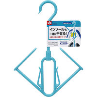 インソールも干せるシューズハンガー 1個 レック(W-479)