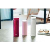 サーモス（THERMOS） 水筒 真空断熱 ケータイマグ 350ml パウダーピンク JOD-350 PWP 1個 マグボトル 223-6960