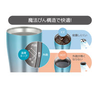サーモス（THERMOS） 真空断熱タンブラー 340ml ブルーフェード JDE-341C BL-FD 1個
