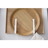 tower（タワー） マグネットキッチントレーホルダー 2個組 ホワイト 1個 山崎実業 キッチン収納