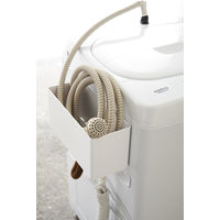 tower（タワー） マグネットストレージバスケット ホワイト 1個 山崎実業 キッチン収納