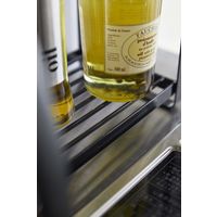 tower（タワー） コンロ横ラック2段 ブラック 1個 山崎実業 キッチン収納