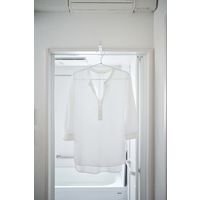 tower（タワー） ランドリー室内干しハンガー ホワイト 1個 山崎実業