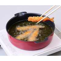 ToMay （トゥーメイ） フライパンにも鍋にもなる 取っ手の取れる 卓上鍋 24cm 深型 IH対応 レッド 和平フレイズ