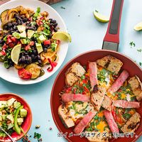 フライパン IH対応・ガス火対応 20cm 温度がわかる デリシャスサインシリーズ ベストコ