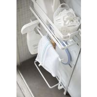 tower（タワー） 洗濯機横マグネット収納ラック ホワイト 1個 山崎実業 【送料無料】