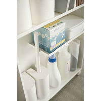 tower（タワー） ハンドル付きスリムトイレラック ホワイト 1個 山崎実業 【送料無料】