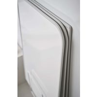 tower（タワー） 乾きやすいマグネット風呂蓋スタンド ホワイト 1個 山崎実業