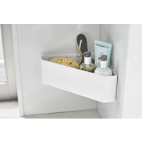 tower（タワー） マグネットバスルームコーナーおもちゃラック ホワイト 1個 山崎実業