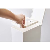 tower（タワー） ペダル式トイレポット ホワイト 1個 山崎実業