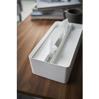 tower（タワー） 蓋付きペーパータオルケース ホワイト 1個 山崎実業