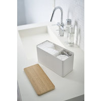 リン サニタリー収納ケース ナチュラル 1個 山崎実業