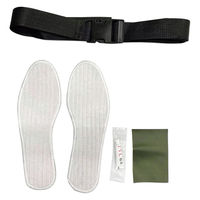 セーフラン安全用品 軽作業用胴付長靴 カーキ 靴サイズ約23.5~24cm C0106-39 1着（直送品）