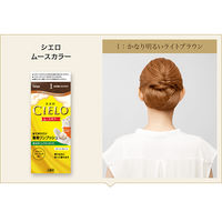 ホーユー シエロ ムースカラー 1 かなり明るいライトブラウン 521972 1個(100G)（直送品）