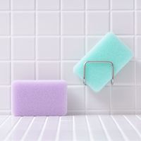 （季節・数量限定）亀の子スポンジ スタンダード 角型 キッチンスポンジ 抗菌・防カビ加工 ラベンダー 1個 亀の子束子西尾商店