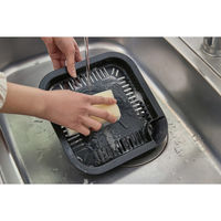 アイリスオーヤマ 減煙焼肉カセットコンロ IGC-GY1-A アッシュネイビー 1台（直送品）