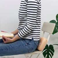 MORIPiLO うさぎ 低反発クッション 腰枕 (ミニリラックスピロー) ちいかわ グッズ クッション 16x33x8cm 可愛い 柔らかめ ベージュ