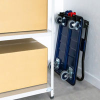 サンワサプライ ストッパー付き台車 CART-FA12HBL 1個（直送品）