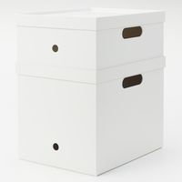 無印良品 再生ポリプロピレン入りファイルボックススタンダード Ａ４用 約幅２５×奥行３２×高さ２４ｃｍ ホワイトグレー 良品計画