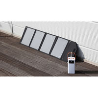 TOHO 大容量コンパクトバッテリー&ソーラーパネルセット ホワイト a3448220 1台（直送品）