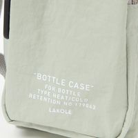 ポケット付きボトルケース グリーン LAKOLE/ラコレ
