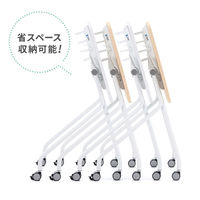 サンワサプライ フォールディングデスク 幅730×奥行536×高さ700mm ホワイト FLD-7350W 1台（直送品）