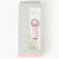 (studio CLIPオリジナル) ダブルブレードハンディファン ピンク studio CLIP