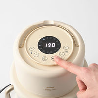 BRUNO ガラスエアフライヤー(アイボリー) BOE122-IV 1個