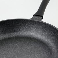 LIVPLUS フライパン 28cm ガス火専用 軽量 ブラック NMー383 1個