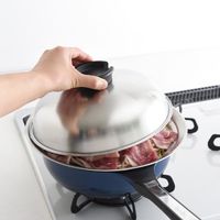 【アウトレット】アーネスト 深型フライパン スチーマー IH ガス火 ベルフィーナ マルチセット Ａー77856 1個