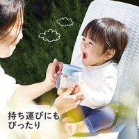 （12ヵ月から）WOWCUPbaby（ワオカップベビー）こぼれにくい 中身の見えるカップ ブルー（ソフトカラー） 1個 ビリーブ