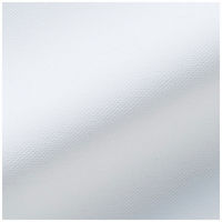 【再検品商品】住商モンブラン ローラアシュレイ ナースジャケット レディス 半袖 オフホワイト×アメリブルー LL LW801-13　白衣（わけあり品）