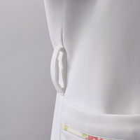 【再検品商品】住商モンブラン ナースジャケット オフW/アメリP LL LW602-12 1枚　スクラブ（わけあり品）