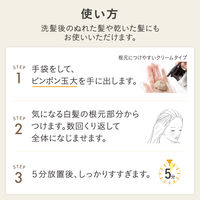 ブローネナチュリラ色長持ちカラートリートメント　ブラックつけかえ　155g　1個