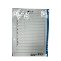 ライオン事務器 ファイル用 ABC見出し A4 13681 1冊