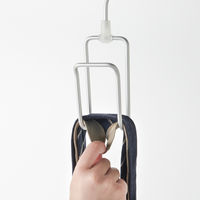 無印良品 アルミハンガー ネクタイ/スカーフ用 約幅7×高さ23.5×奥行5cm 1セット（2個） 良品計画